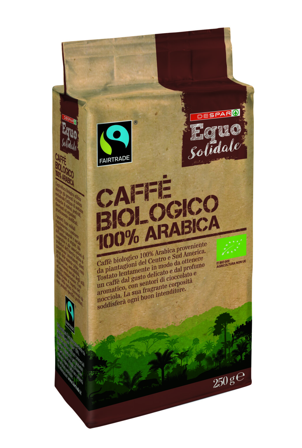 Caff Biologico Equo Solidale Certificato Fairtrade